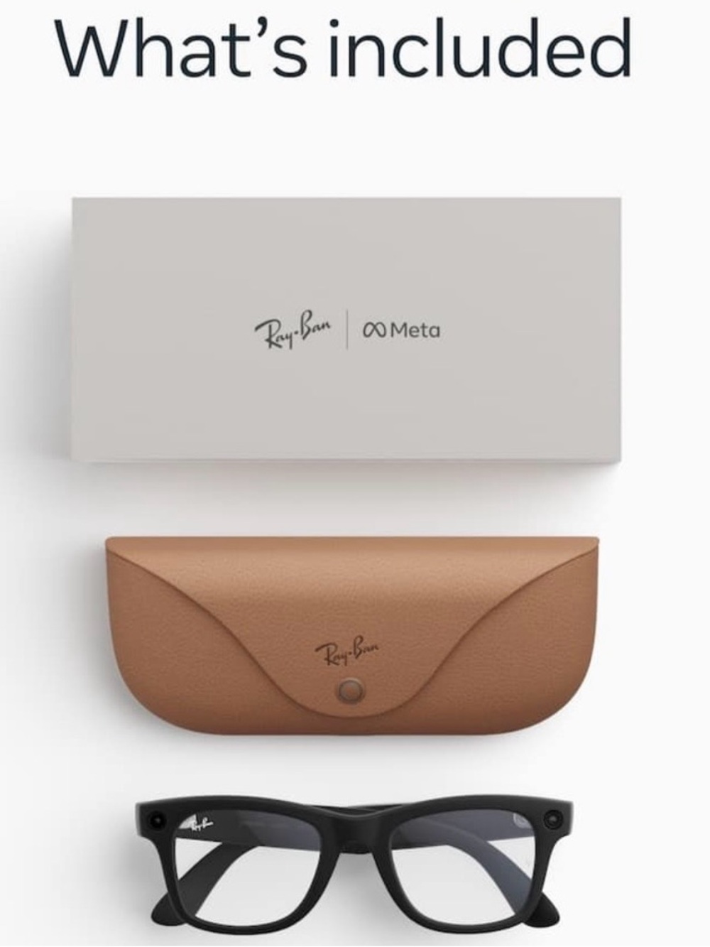 Ray-Ban META Wayfarer Large Gen 2 Clear Lenses (Matte Black) - Picture 9 of 10